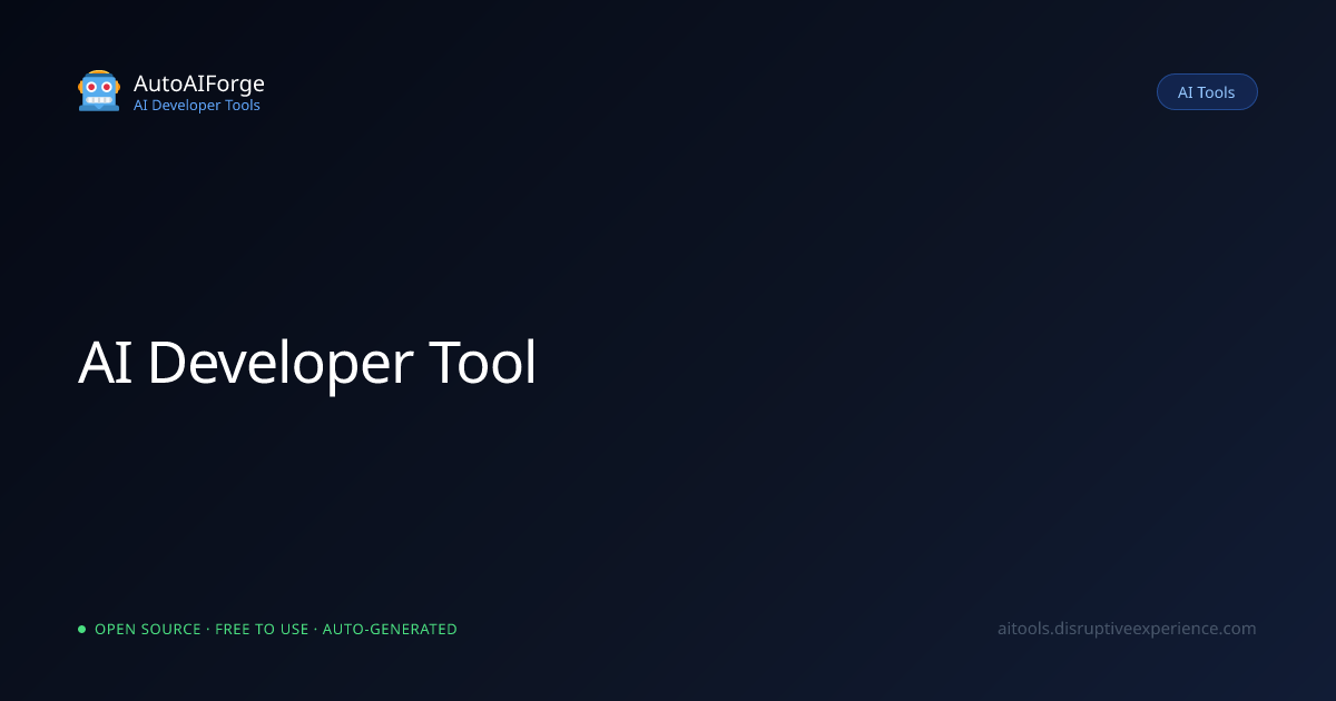 Claude UI Blueprint Generator — AI Tools by AutoAIForge